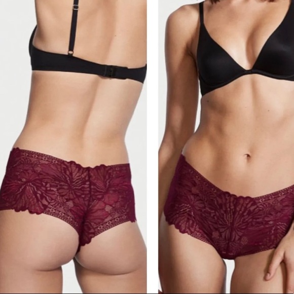 Victoria's Secret Other - Victoria's Secret Lace Shortie Panty in Kir, M